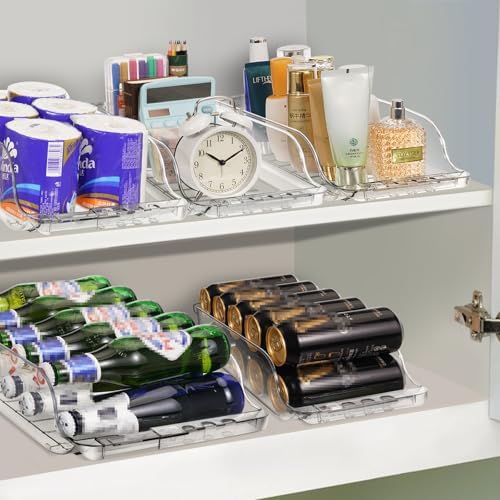 2 Packs Refrigerator Organizers and Storage Width Adjustable