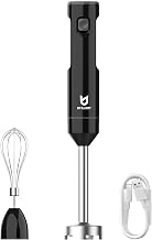 Cordless Hand Blender with whisk for Smoothies, Baby Food & Soups