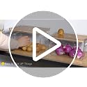 Potato and Onion Storage Bin for Pantry Organizer, Veggie Container