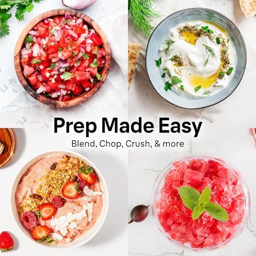 Braun EasyPrep™ Mini Food Processor, 4 Cup, Two Speed Pulse, QuadBlade