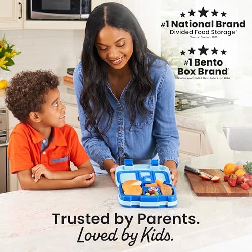 Kids Bento-Style 5-Compartment Leak-Proof Lunch Box