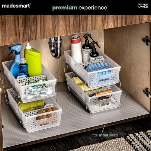 Compact Two Level Organizer, Frost