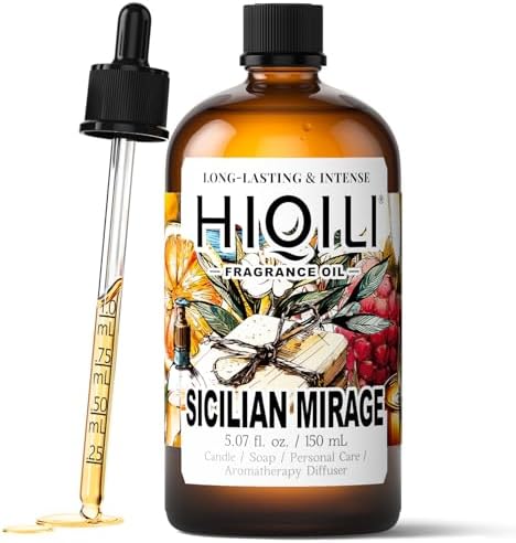 HIQILI Sicilian Mirage Fragrance Oil for Candle, Perfume & Personal Care by HIQILI