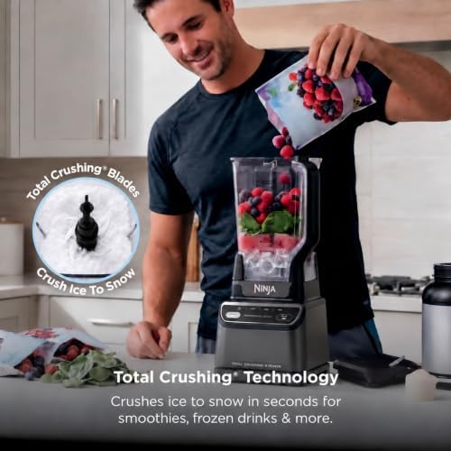 Ninja Professional Blender 2.0, 1200W, Auto-iQ, 72oz Pitcher, BR201AMZ - Image 4