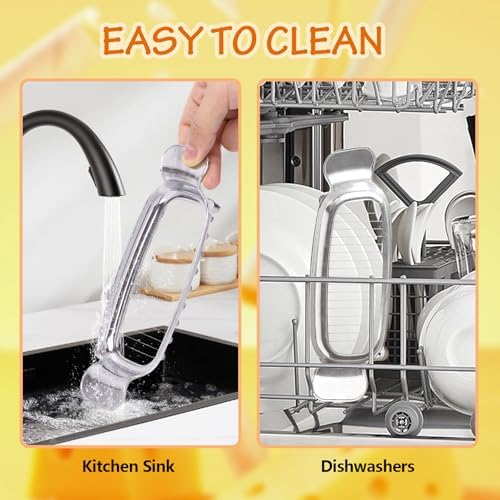 Butter & Cheese Slicer Cutter, Stainless Steel Wire Cheese Slicer, Safe for Food Contact, Multipurpose Handheld Butter Cutter for Block Cheese, Butter, Soft Fruits, and Dishwasher Safe - Image 3