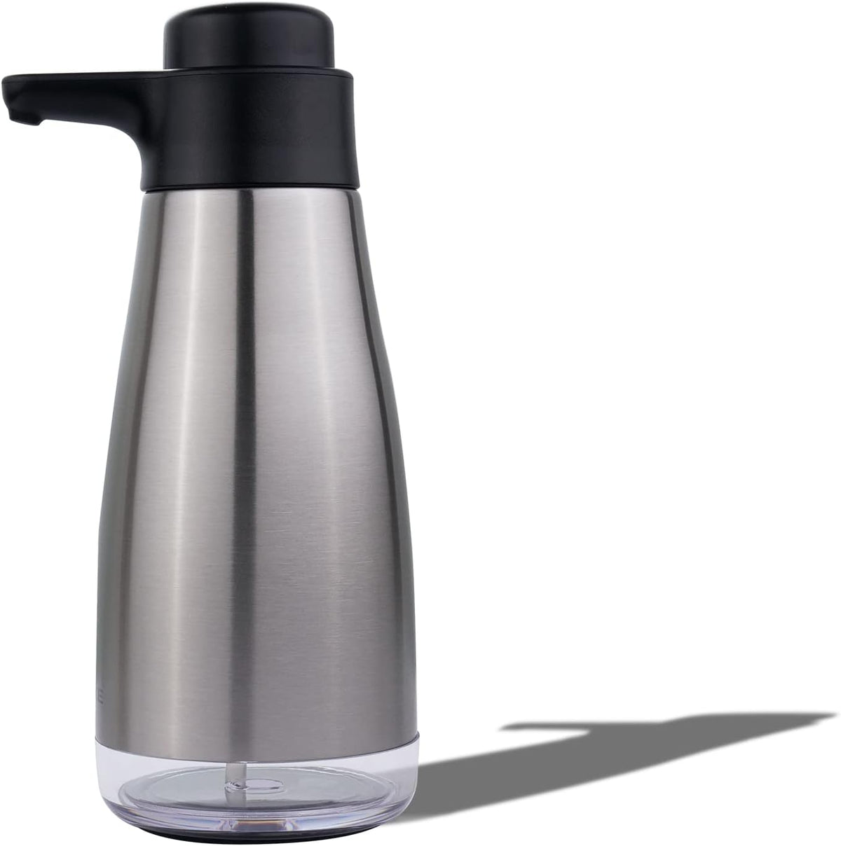 15oz Liquid Soap Dispenser for Dish and Hand Soap Stainless Finish