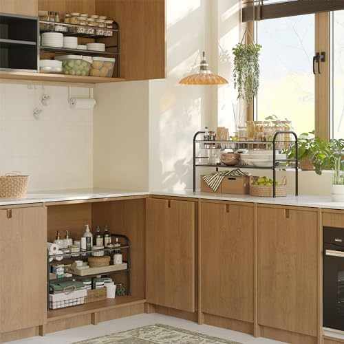 Under Sink Organizers and Storage,Expandable under cabinet organizer Shelf