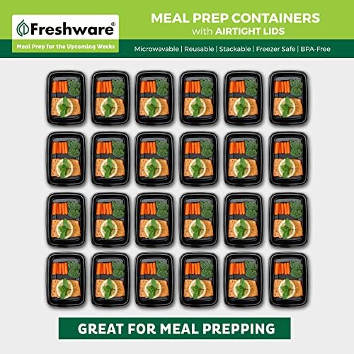 Meal Prep Containers [50 Pack] 16 oz Food Containers with Lids