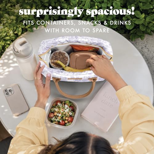 Bloomington Insulated Lunch Bag for Women w/ Containers