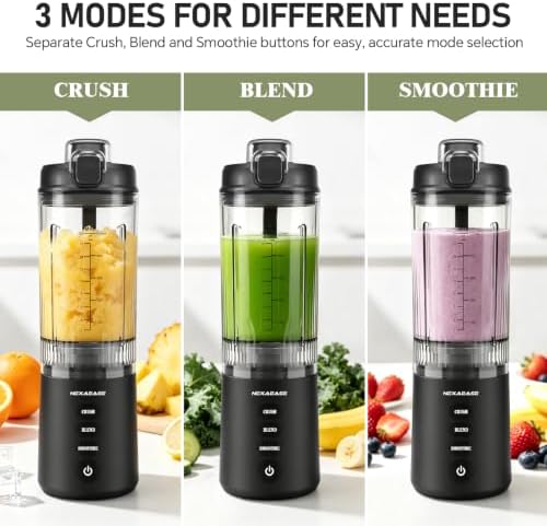 Portable Blender Shakes and Smoothies, 22 Oz Personal Juicer Travel Cup - Image 2
