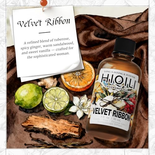 HIQILI Velvet Ribbon Fragrance Oil for Diffuser and Aromatherapy - Image 2