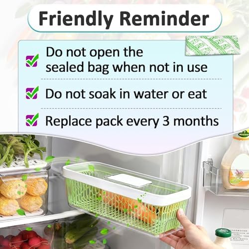 35 Pcs Carbon Filter Refills Compatible with OXO GreenSaver Produce Keepers