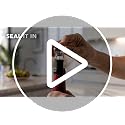 Rechargeable Electric Wine Opener Set, Silver, WBR446S