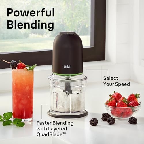 Braun EasyPrep™ Mini Food Processor, 4 Cup, Two Speed Pulse, QuadBlade - Image 4