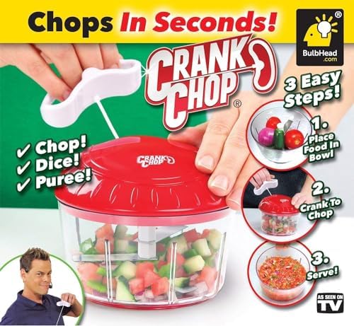 Food Chopper & Processor, Dice Vegetables, Garlic, Onions