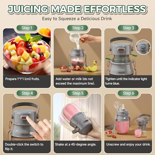 Portable Blender, 27oz Personal Blender with 70W Motor & Smart Lock - Image 6