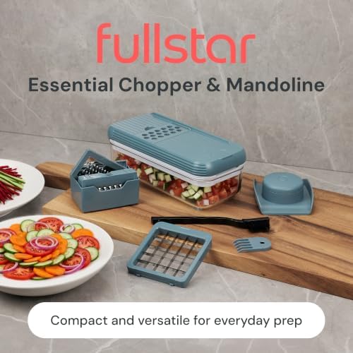 Fullstar Essential Vegetable Chopper & Mandoline Slicer 8-in-1 Kitchen Tool - Image 2