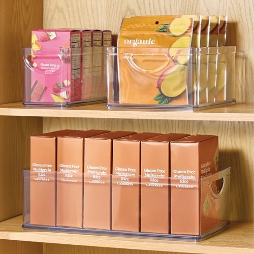 Stackable Clear Plastic Extra Long Storage Bin