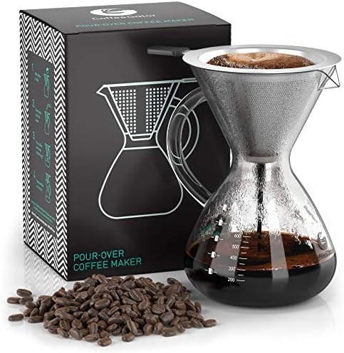 Pour Over Coffee Maker - 27oz