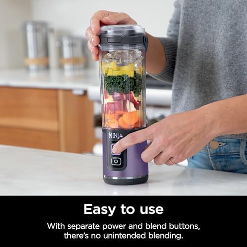 Ninja Blast Portable Blender, Cordless, 18oz Vessel, BC151PL - Image 7