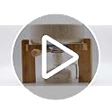 Rice Dispenser, Rice Storage Container：Flour and Cereal Container with Airtight Lid and Wooden Stand, Glass Food Storge Container for Kitchen Organization and Pantry Store (5L)