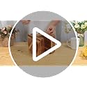 Acacia Wood Tea Bag Organizer, 360° Rotating 2-Tier Storage Holder with 8 Compartments, Holds 80+ Tea Bags for Kitchen Countertop, Tea Station, Home Decor