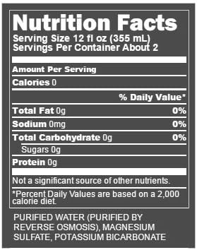 Premium Purified Water, pH Balanced with Electrolytes, 100% recycled plastic bottles, 23.7 Fl Oz Flip Cap Bottles, 700 mL (Pack of 12)