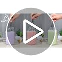Mason Jar with Lid and Straw, 24 oz Regular Mouth Mason Jars with Handle Drinking Glasses Tumbler Reusable Cups Smoothie Water Bottles for Iced Coffee Classic