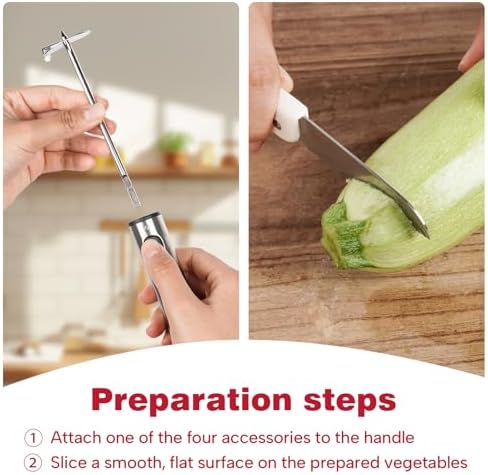 Multi-Purpose Veggie Drill - 4 Sizes Vegetable Corer Tool