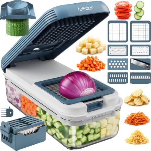 Fullstar Essential Vegetable Chopper & Mandoline Slicer 8-in-1 Kitchen Tool by fullstar