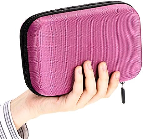 Hipiwe EVA Hard Shell Essential Oil Carrying Case Holds 12 Bottles, Pink - Image 6