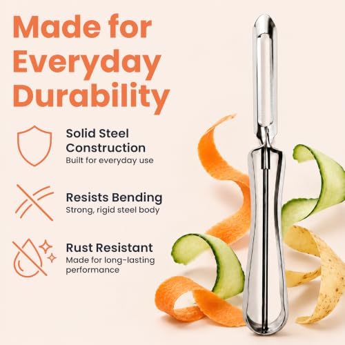 Original Jonas Vegetable Peeler for Kitchen - 3-Pack