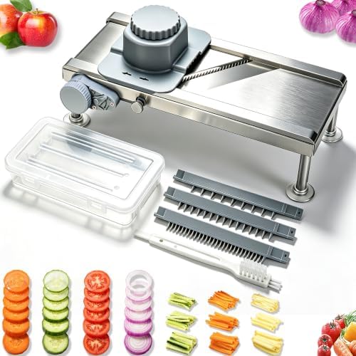 Mandoline Slicer Adjustable Vegetable Onion Potato Food Cutter