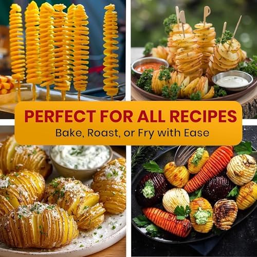 Tornado Potato Spiral Cutter, Manual Stainless Steel Potatoes Twister Slicer