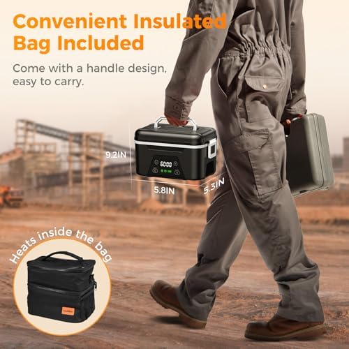 2026 Upgraded Cordless Electric Food Warmer Lunch Box