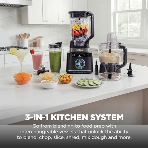 Ninja Kitchen System, BlendSense Tech, 72 oz, 1800PW, Black, TB401 - Image 2