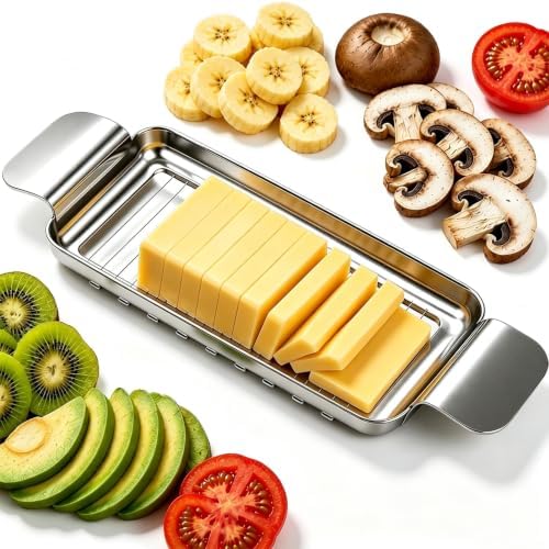 NOVANO Stainless Steel Cheese & Butter Slicer by Novano