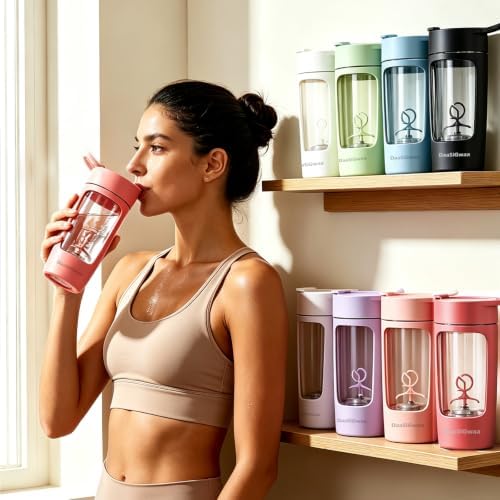 Electric Shaker Bottle 22oz Rechargeable Self Stirring Cup BPA Free Tritan - Image 3