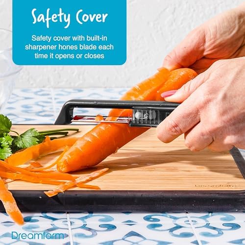 Dreamfarm Kitchen Cutting, Set of 3 - Mandoline, Self Sharpening - Image 6
