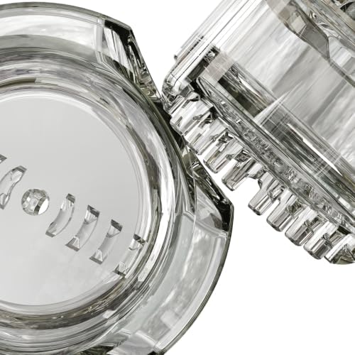 Garlic Twister 4th Gen, clear manual garlic mincer for ginger, herbs and nuts