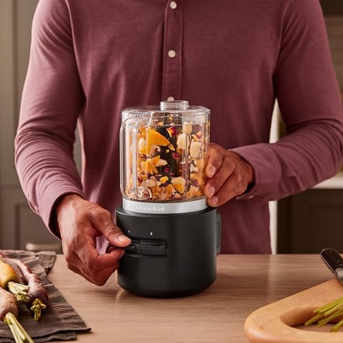 KitchenAid Go Cordless Food Chopper - battery included, Black Matte - Image 6
