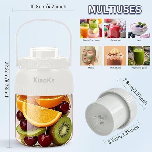 Portable Blender Personal Blenders for Shakes&Smoothies with 43oz - Image 5