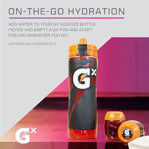 Gx Sports Bottle, Faded Flag, Plastic, 30oz