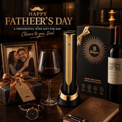 Rechargeable Electric Wine Bottle Opener with Charging Base
