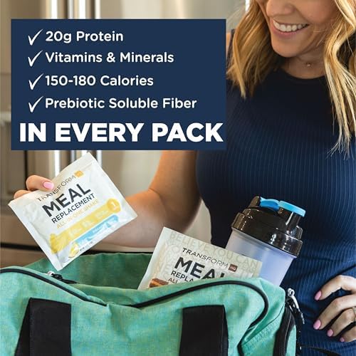 Meal Replacement Shake Variety Box With Pink Shaker