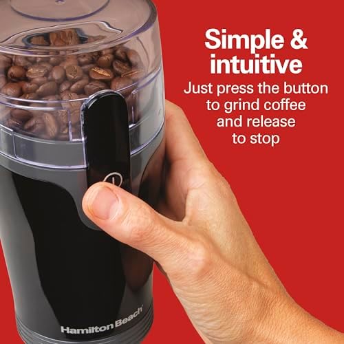 Hamilton Beach Fresh Grind Electric Coffee Grinder For Up To 12 Cups - Image 4