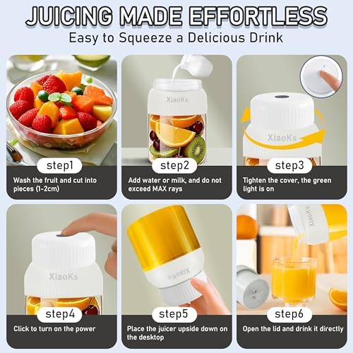 Portable Blender Personal Blenders for Shakes&Smoothies with 43oz - Image 3