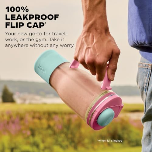 Ninja BlendBOSS 26oz Travel Tumbler & Straw, Pink, XSKDB326SLPK1 - Image 3