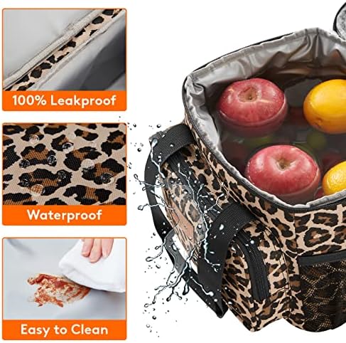 Insulated Lunch Box for Men, Lunch Bag Cooler Women, 12-Can 9L