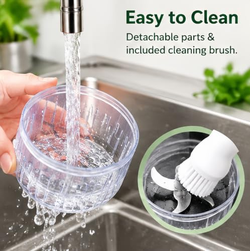 5-in-1 Food Chopper with Container, Multi-Function Vegetable Chopper. - Image 5